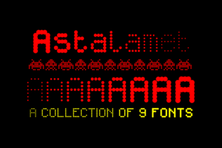 Astalamet Family: A Bold Display Font for Editorial Design