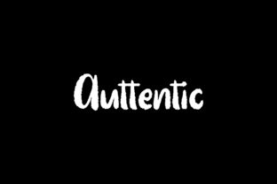 Auttentic: A Display Font for Authentic Editorial Design