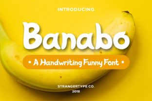 Banabo: A Playful Display Font for Editorial Design