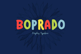 Boprado: The Playful Display Font for Campaigns