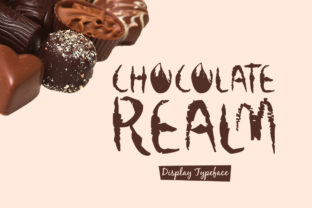 Chocolate Realm: A Modern Display Font for Crafters