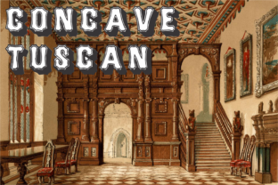 Concave Tuscan Family: A Classic Display Typeface