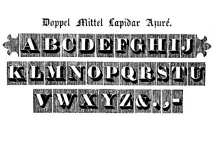 Doppel Mittel Lapidar Azure: A Display Font Review