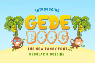 Gedeboog: A Playful Display Font for Makers