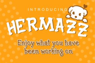 Hermazz: A Playful Display Font for Editorial Design