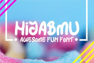 Hijabmu: A Distinctive Display Font for Editorial Design