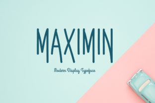 Maximin: A Modern Display Font for Web Design
