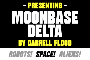 Moonbase Delta: A Futuristic Display Font for Bold Brands