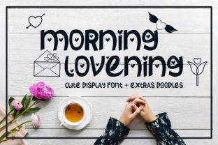 Morning Lovening Font for Web Design
