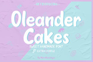 Oleander Cakes: A Brush-Stroke Display Font for Editors