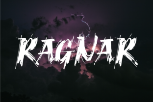 Ragnar: A Fierce Display Font for Handmade Creators