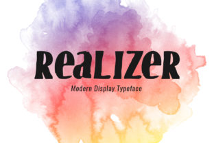 Realizer: A Modern Display Font for Web Design