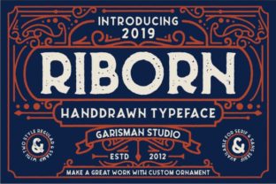 Riborn Family: A Vintage Display Font Review
