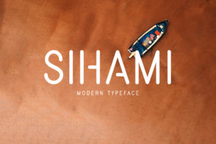 Sihami: A Modern Display Font for Strong Brand Identity