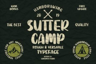 Sutter Camp: A Display Font for Editorial Stories